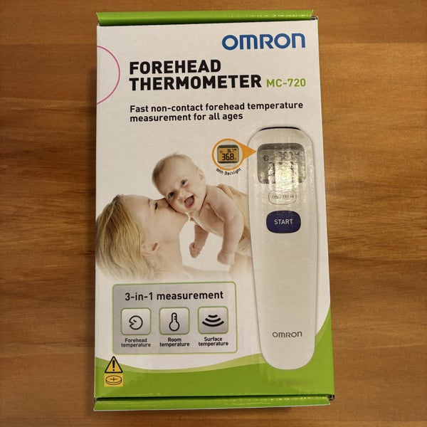 Omron Forehead Thermometer MC 720 Non Contact 3 in 1 Measurement For All Ages Carousel 1
