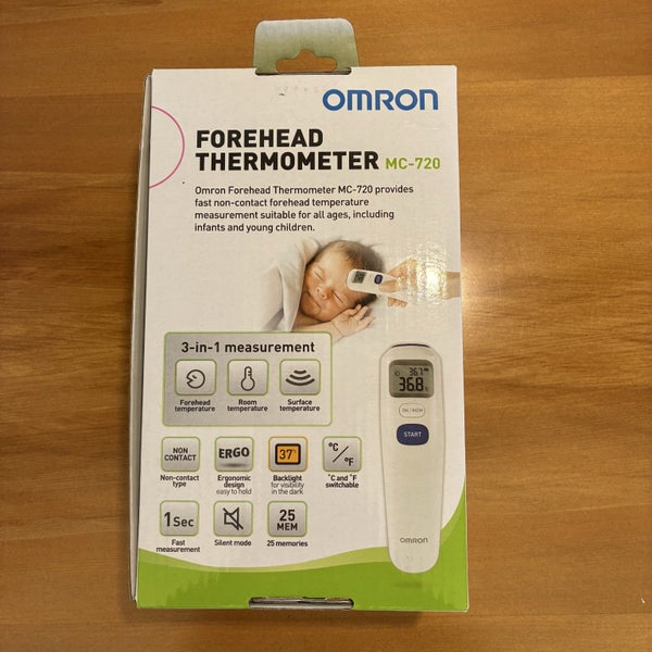 Omron Forehead Thermometer MC 720 Non Contact 3 in 1 Measurement For All Ages Carousel 2