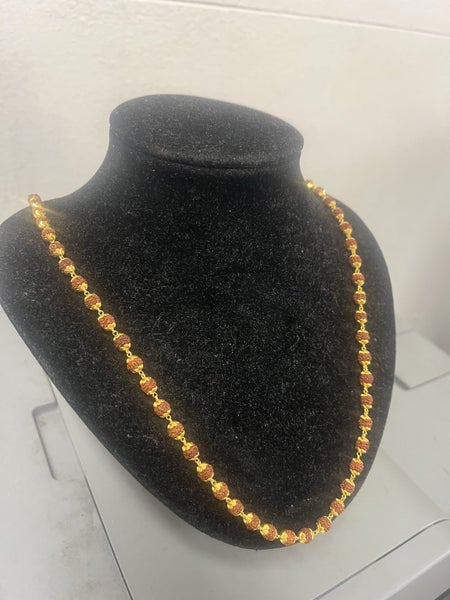 ****22ct Gold Rudraksh Mala**** Carousel 2