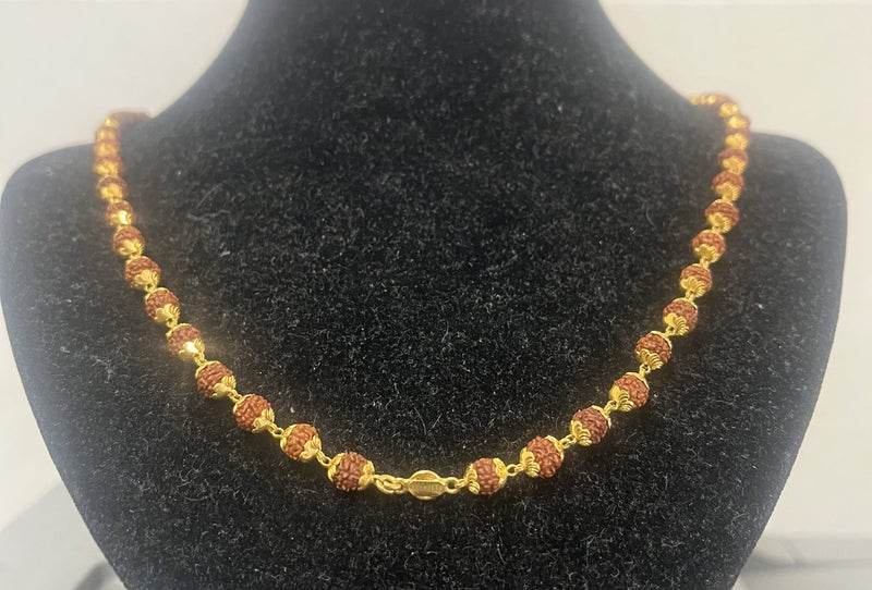 ****22ct Gold Rudraksh Mala**** Carousel 4