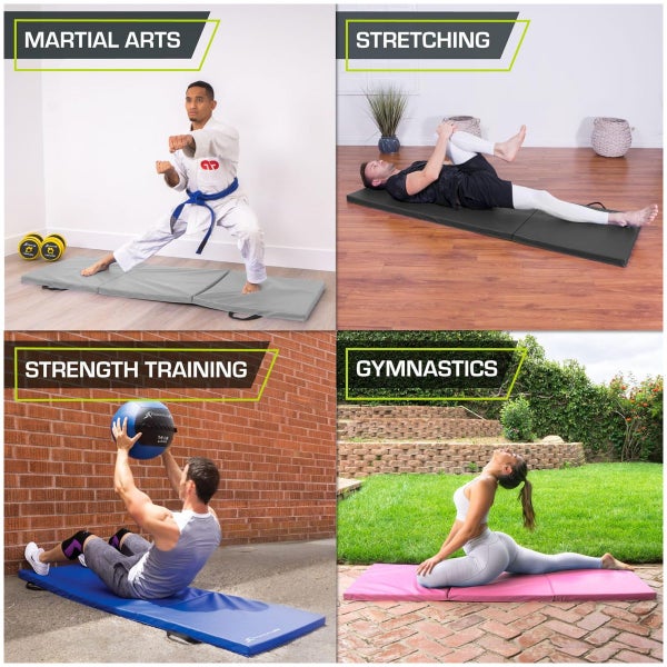 Tri-Fold Exercise Mat Carousel 6