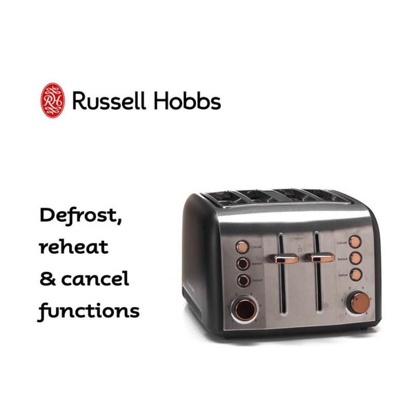 Russell Hobbs Brooklyn 4 Slice Toaster - Copper (RHT94COP) Carousel 12