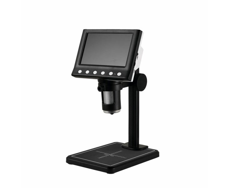 4.3-Inch USB Digital Microscope, 1080P HD Microscope, 1000X Camera Sensor, Carousel 7