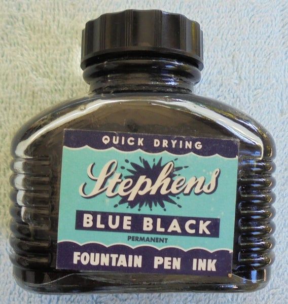 Original 'STEPHENS INK (Full)' Bottle and Box (Complete) Carousel 2