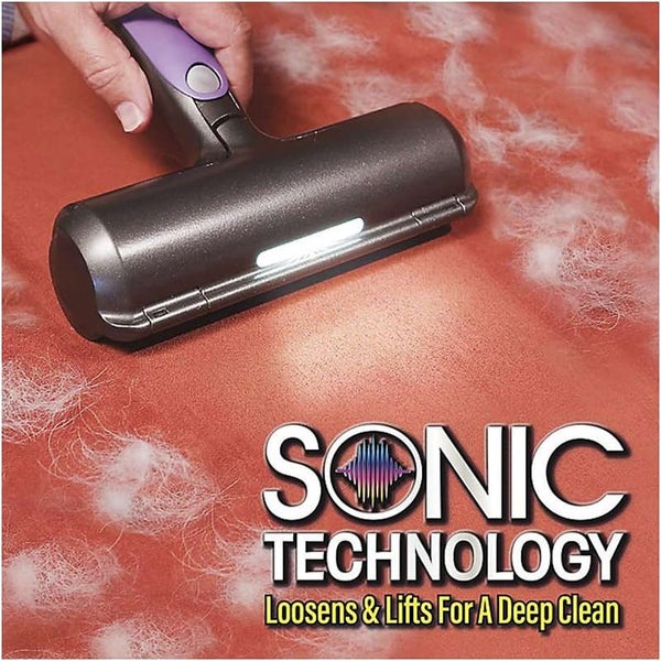 Sonic Pet Hair Roller with LED Light Reusable for Home and Car Carousel 6