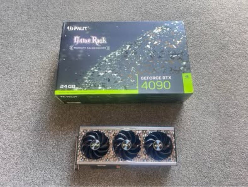FAULTY - Palit RTX 4090 Game Rock Carousel 1