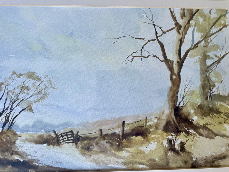 A stunning ORIGINAL Watercolour landscape - RALPH LEAPER62854319821442111