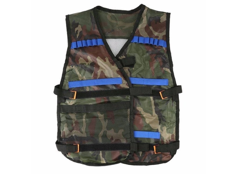 1 X Adjustable Tactical Vest Jacket for Nerf N-Strike Game + 50 Bullets Carousel 2
