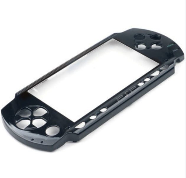 Front Cover Case Replacement Shell Black Faceplate For Sony PSP 1001 PSP 1000 Carousel 1
