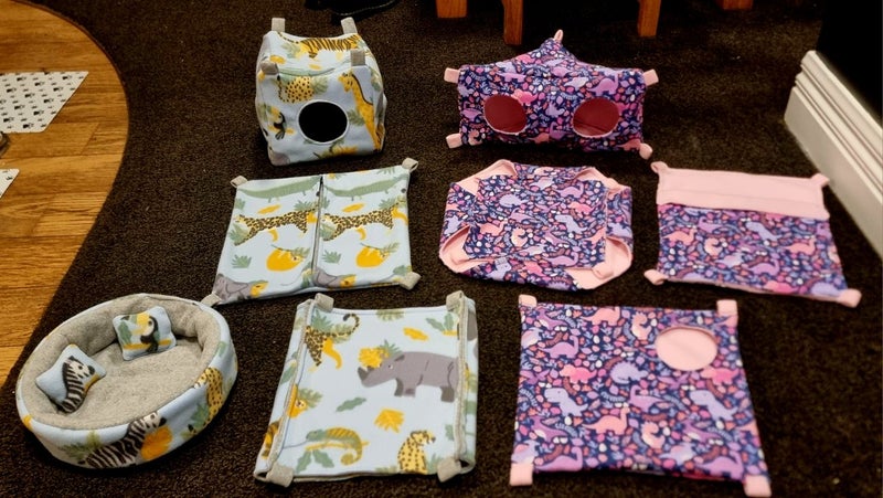 Create your own Rat Hammock Set 8pc - Choose your own design Carousel 1