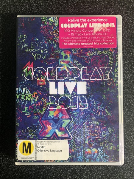 COLDPLAY DVD Live 2012 Carousel 2