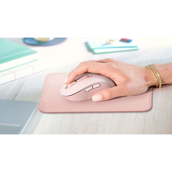 Logitech Studio Series Mouse Pad - 200 mm x 230 mm Dimension - Dark Rose - Polye Carousel 2