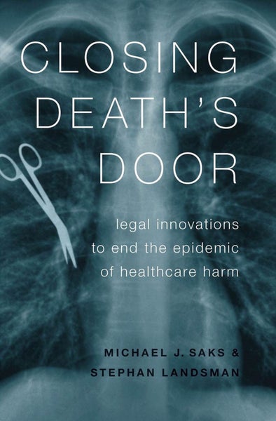 Closing Death's Door by Michael J. Saks - Hardcover Carousel 1
