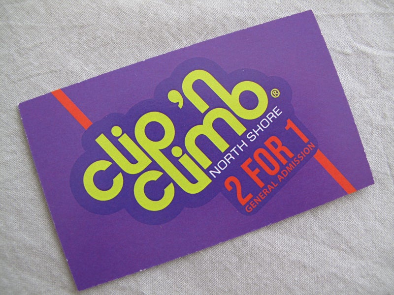 Clip 'n Climb North Shore - 2-for-1 Pass - Charity Auction - LBC New Zealand :)628678520867871114