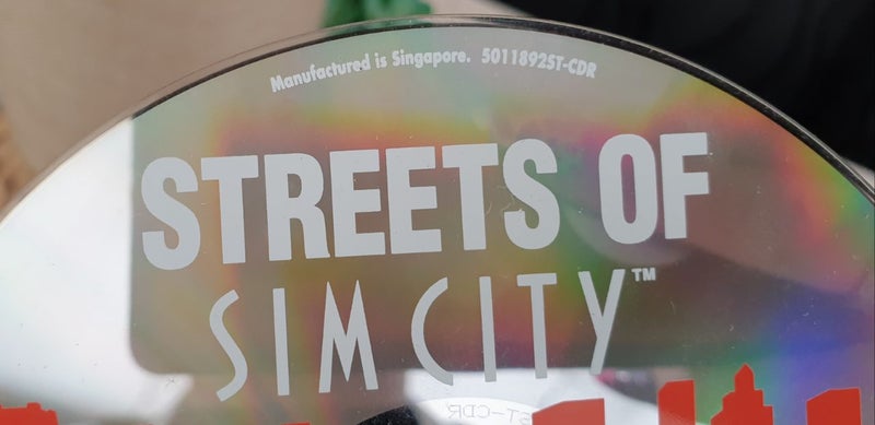 VINTAGE PC GAMES • Streets of Sim City • 1997 • MAXIS (Not EA) Carousel 4