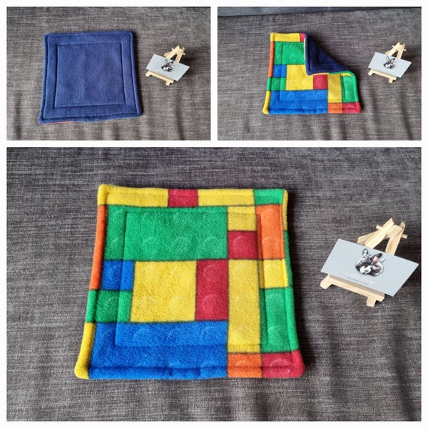 Fleece Pee Pad 25cm x 25cm - guinea pigs/small animals Carousel 2
