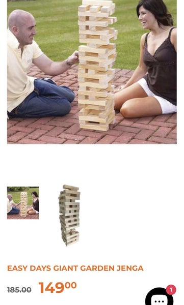 Giant jenga Carousel 1