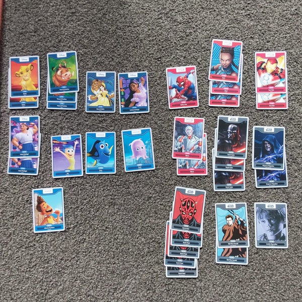 330 x Woolworths / Countdown cards Disney, Pixar, Marvel, Star Wars 2024 Carousel 2