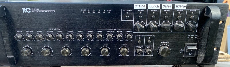 ITC 350-S PA amplifier Carousel 2