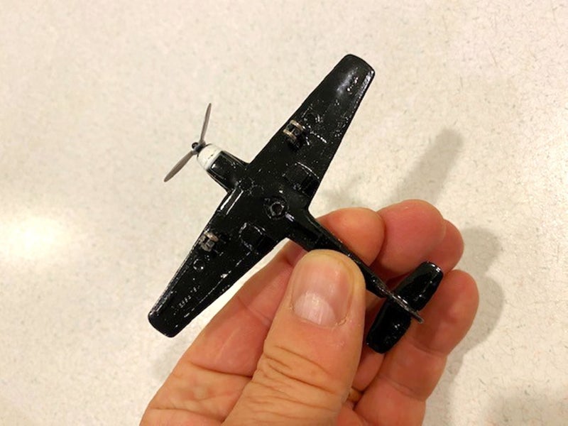 Metal WW2 Plane: Me-109 German Luftwaffe Fighter Carousel 2