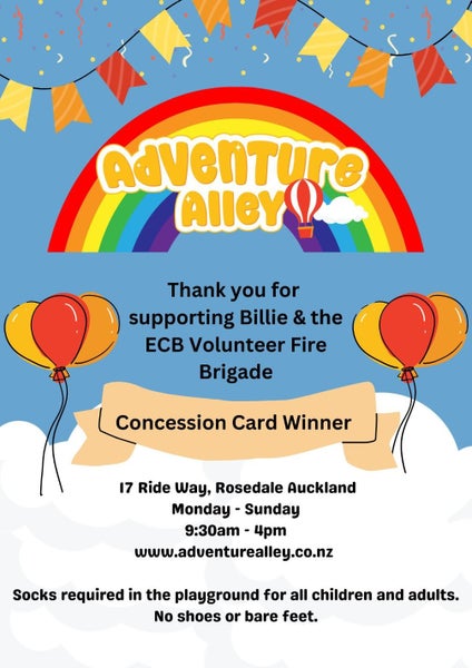 Adventure Alley - 10-visit Pass - Charity Auction - LBC NZ :) Carousel 2