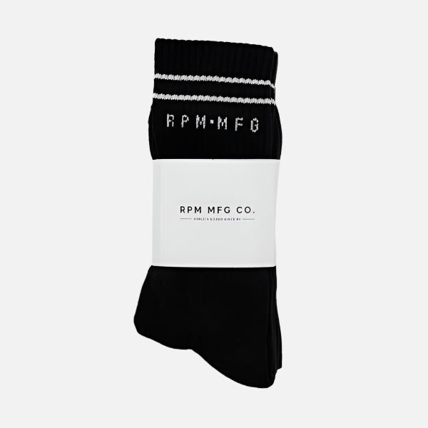 RPM Mens Sock 3pack - Black Carousel 2