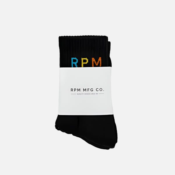 RPM Youth Sock 3pack - Black Carousel 2