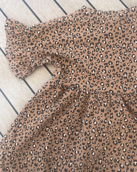 Rylee & Cru Leopard Print Girls Dress Carousel 6