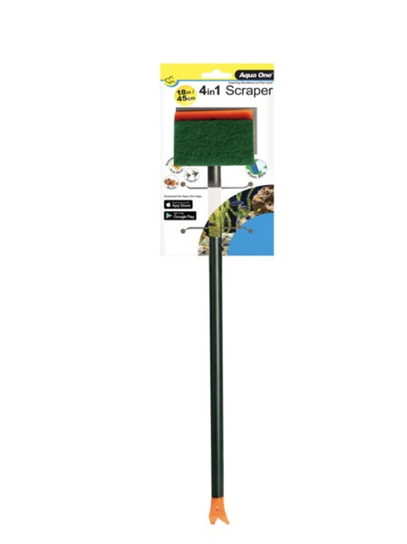 Aqua One Scraper 4 In 1 18in / 45cm Carousel 1