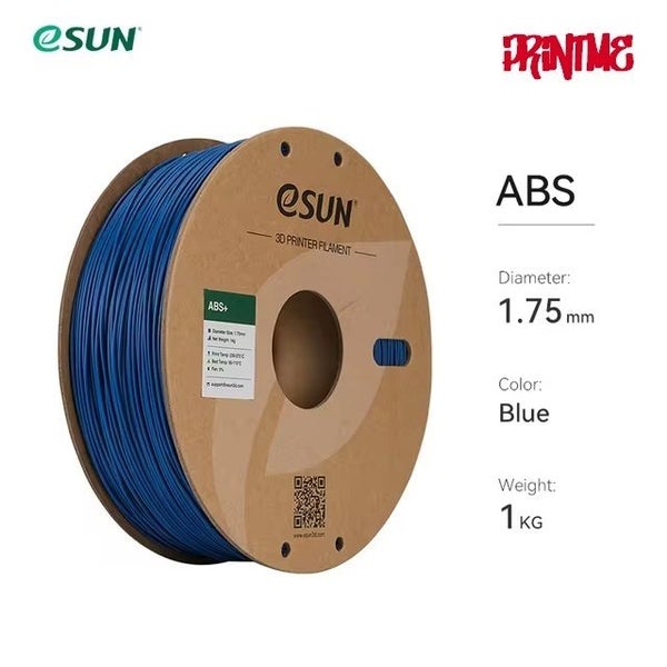 eSUN ABS BLUE 1.75mm 3D PRINTER FILAMENT 1kg/2.2lbs Carousel 1
