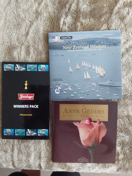 Whitbread no 374,and Winners Pack and Ann Geddes. Carousel 1