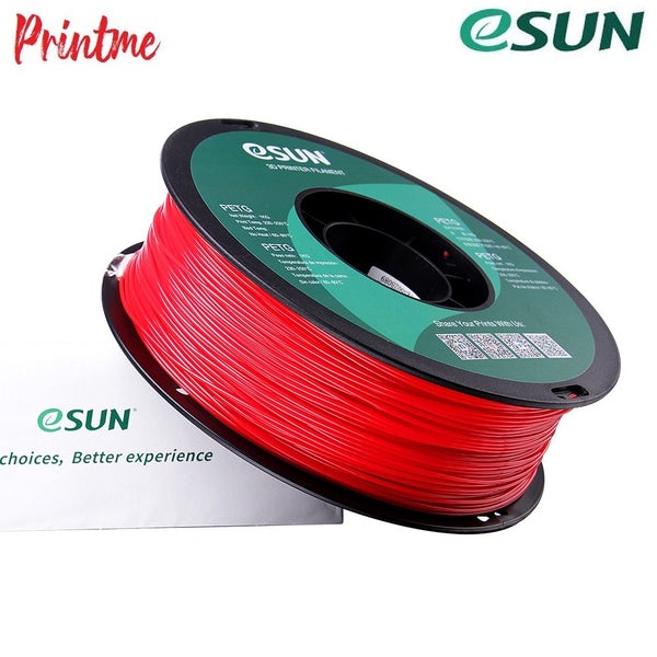 eSUN PETG RED 1.75mm 3D PRINTER FILAMENT 1kg/2.2lbs Carousel 2