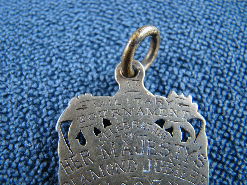 N.Z 1897 Military Tournament / Victoria's Jubilee Medallion Ex Morel Collection Carousel 3