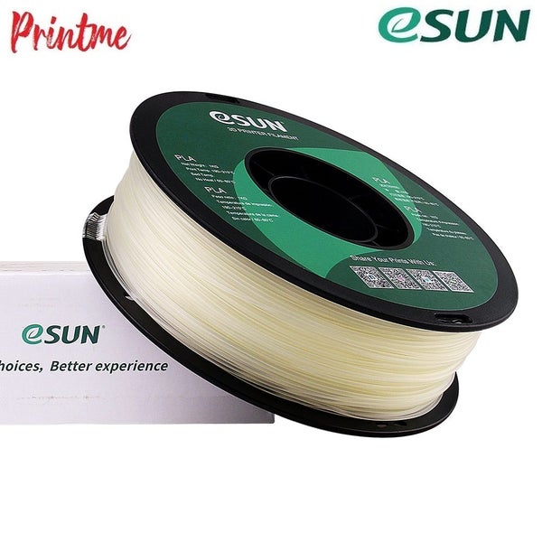 eSUN PLA CLEAR 1.75mm 3D PRINTER FILAMENT 1kg/2.2lbs Carousel 1
