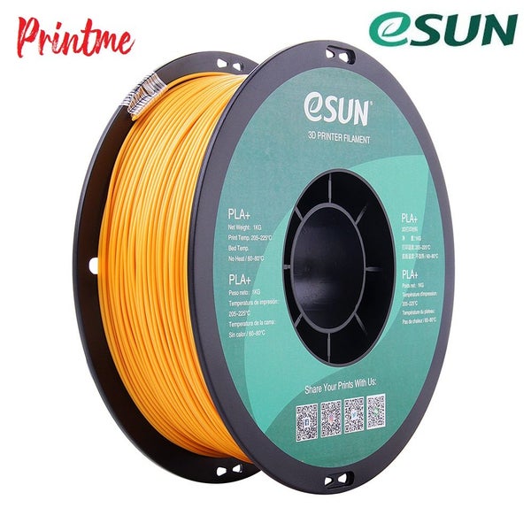 eSUN PLA+ GOLD 1.75mm 3D PRINTER FILAMENT 1kg/2.2lbs Carousel 9