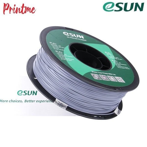 eSUN PLA+ GREY 1.75mm 3D PRINTER FILAMENT 1kg/2.2lbs Carousel 2