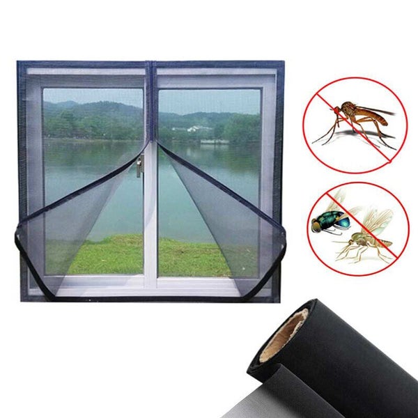 Protector DIY Window Mesh Door Curtain Net Mosquito Fly Bug Insect Screen Carousel 1
