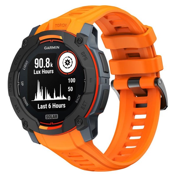 Silicone Replacement Strap Wristband for Garmin Instinct 3 50mm SOLAR/AMOLED-02 Carousel 1