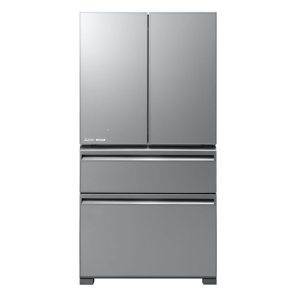 Mitsubishi Electric 630L LX French Door Fridge Silver Glass MR-LX630EM-GSL-A Carousel 1