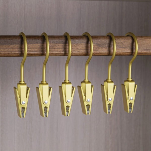 5 Heavy Duty Curtain Clips With Hook For Curtain Photos Boot Hats Home Rings Carousel 2