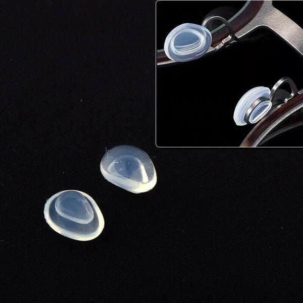 2x Silicone nose pads piece for diy fix airlock sunglasses reader silhouette Carousel 16