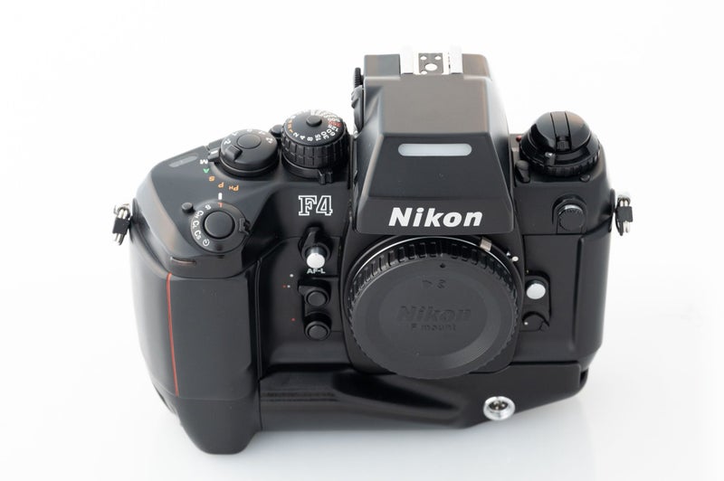 Nikon F4s Pro 35mm Camera Body with MB-21, A+ Condition Carousel 8