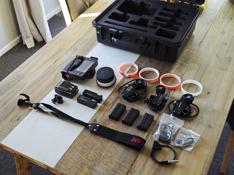 Movcam MCS-1 3-Axis Wireless FIZ follow focus system (Arri WCU-4 alternative) Carousel 2