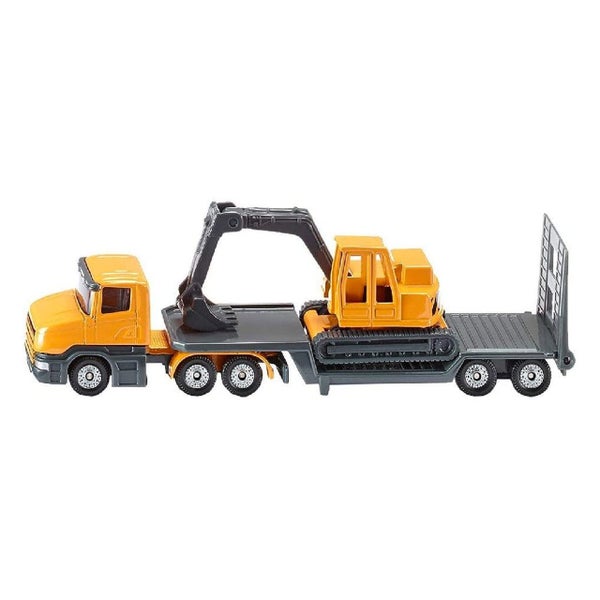Siku Low Loader With Excavator Carousel 1
