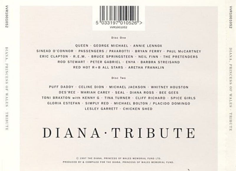 DIANA (Princess Of Wales) TRIBUTE (2CD) Carousel 2