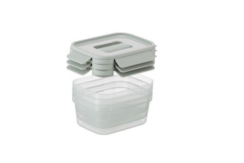 LocknLock Nestopia 3 x 500ml Rectangular Set Carousel 2