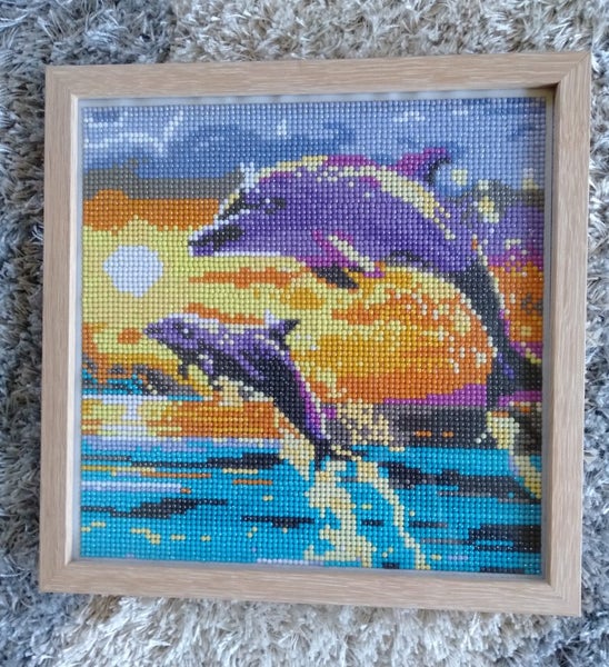 Dolphin Diamond Art Carousel 1