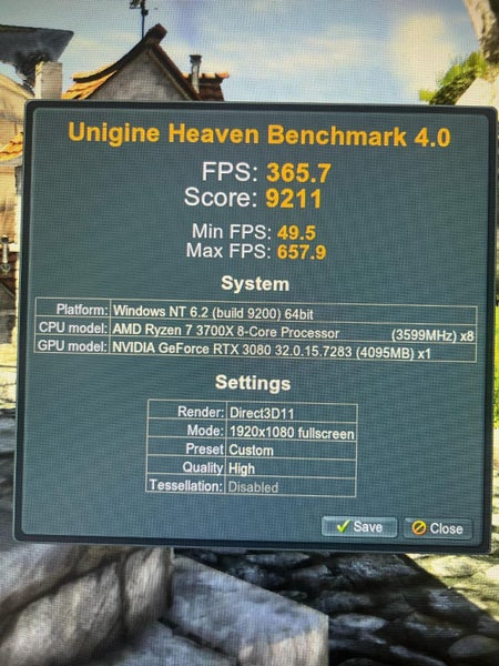 Gaming pc RTX 3080 RYZEN 7 Carousel 4