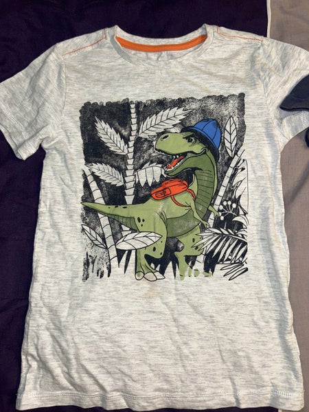 3 Boys dinosaurs T-shirts size 6 Carousel 2