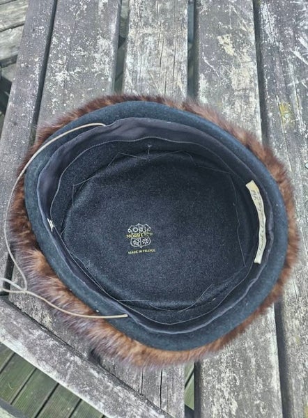 Fabulous Vintage Black Pillbox Hat Carousel 2